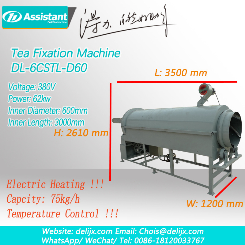 Electric alapapo Lemọlemọfún Nya tii Machine nya ẹrọ 6CSTL-D60