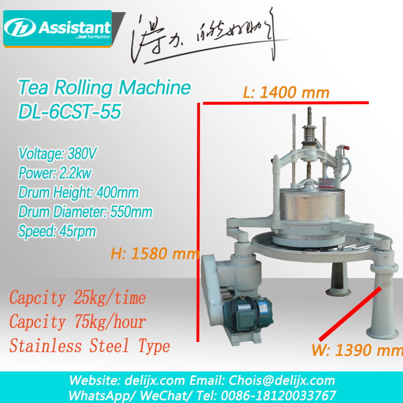 Producent maszyn do wyrabiania herbaty z liści zielonej herbaty 6CRT-55