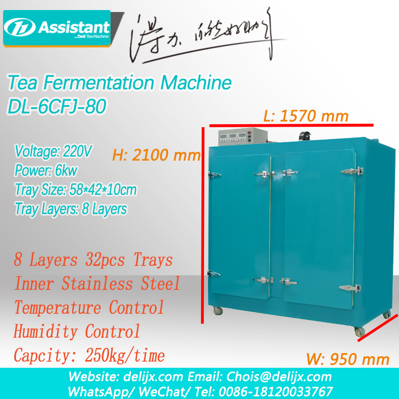 Intelihenteng Black Tea Fermentation Machine 6CFJ-80