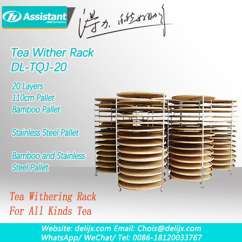 Bamboo Tea Leaf Wither Rack អ្នកផ្គត់ផ្គង់ចានក្រៀមស្វិត DL-TQJ-20