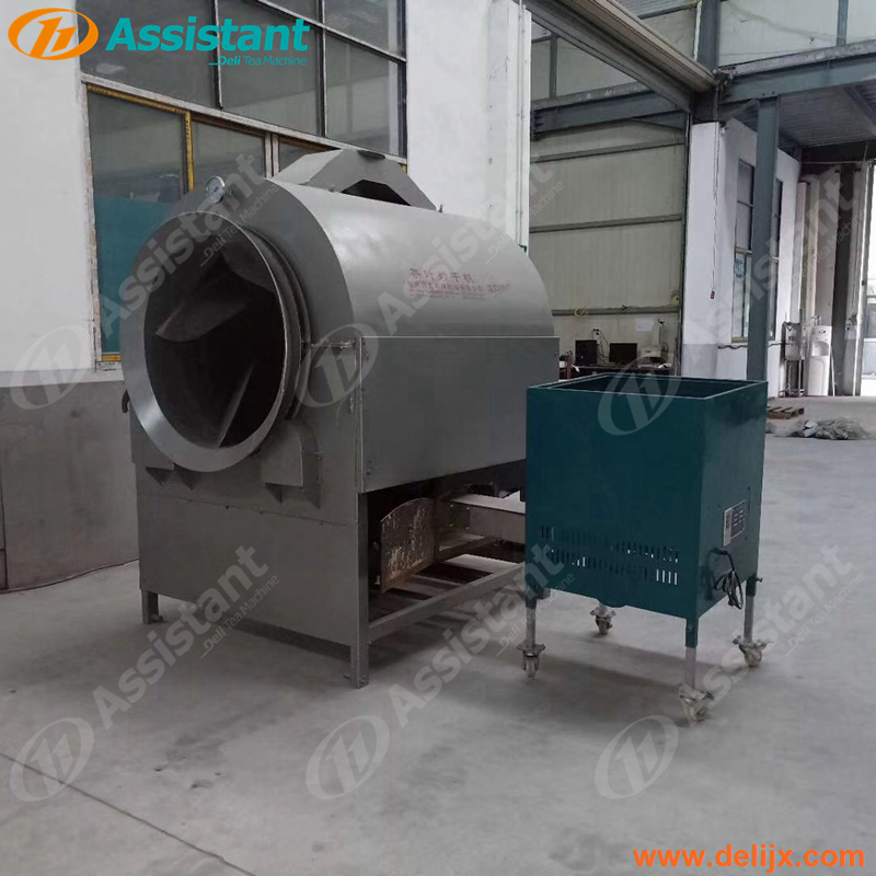 Green Tea Leaf Stir Dry Machine Rotating Roasting Drum Dryer Tea Drying Machine 6CSTP-CM90