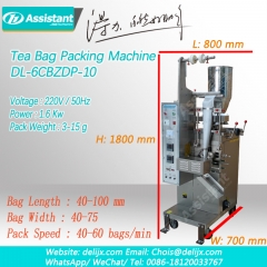 Automatic Double Chamber Small Tea Bag Packing Machine China Supplier