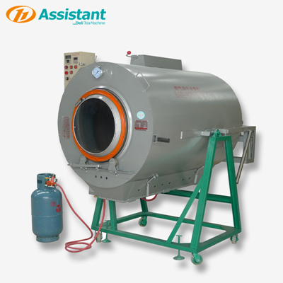 Gas heating roasting machine